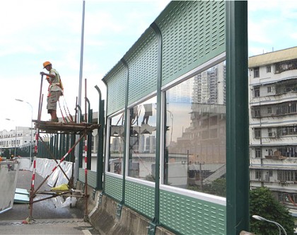 河北快速路聲屏障項目